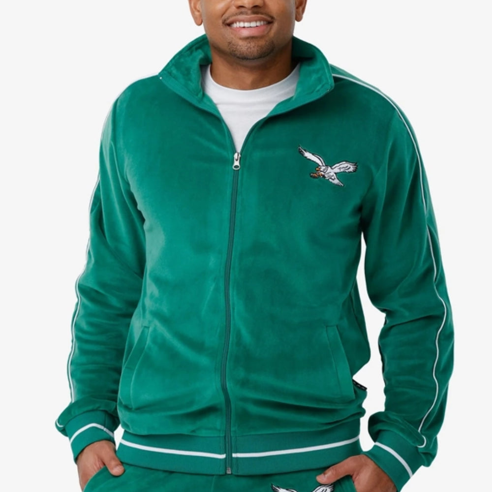 Philadelphia Eagles Velour Tracksuit