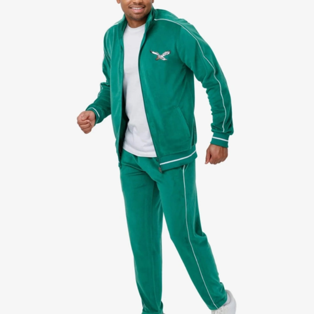 Philadelphia Eagles Velour Tracksuit