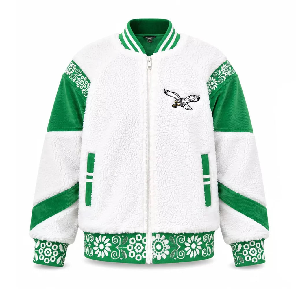 Philadelphia Eagles Sherpa Fleece Jacket