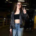 Leather Jacket – Phoenix Mercury debut Kelsey Plum Black