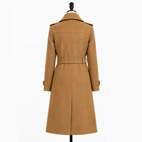 Her Private Hell Sophie Thatcher Brown Wool Coat