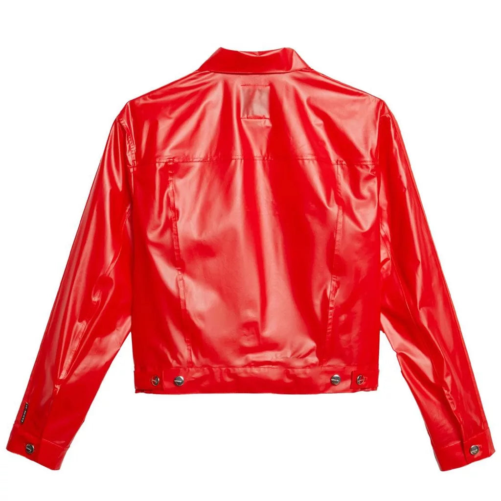 Project Runway S22 Christian Siriano Red Jacket