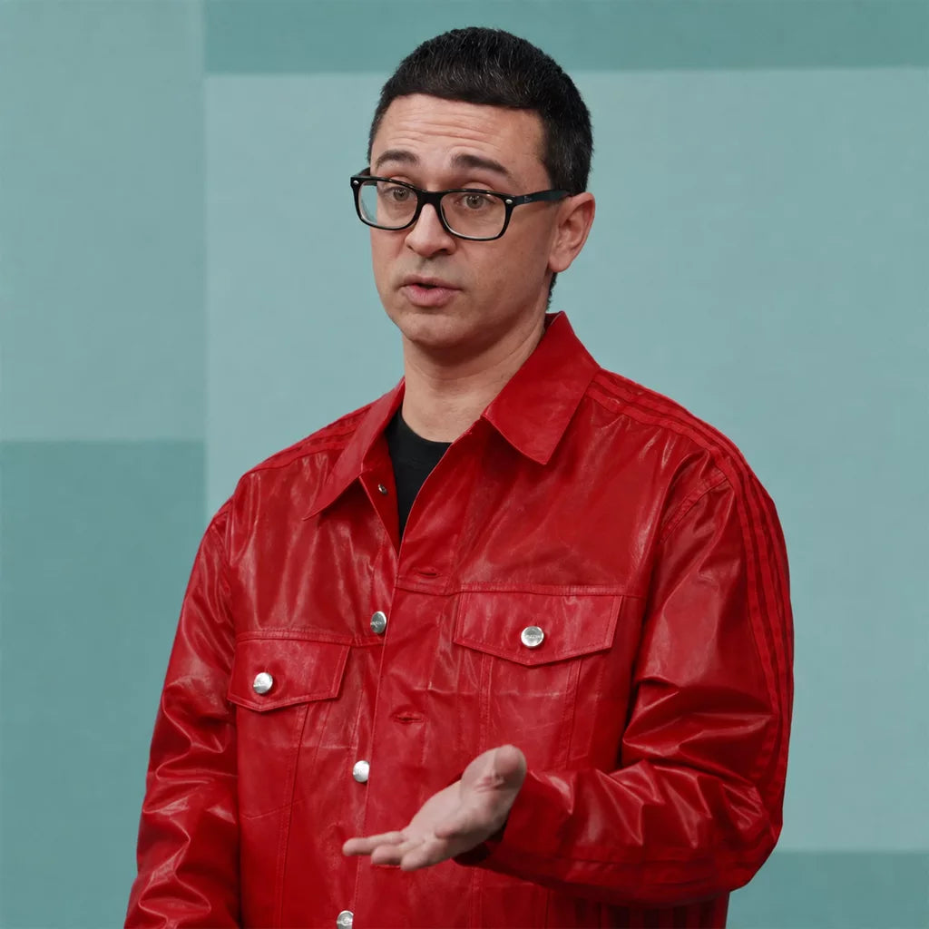 Project Runway S22 Christian Siriano Red Jacket