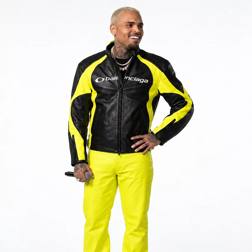 R&B Tour Balenciaga 2026 Chris Brown Jacket