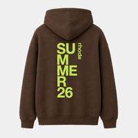 Rhode Dallas Brown Fleece Hoodie