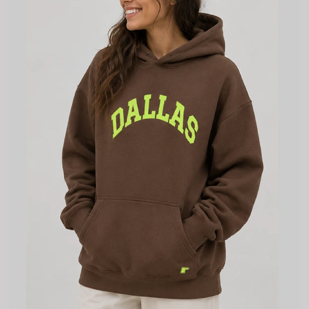 Rhode Dallas Brown Fleece Hoodie
