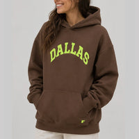 Rhode Dallas Brown Fleece Hoodie