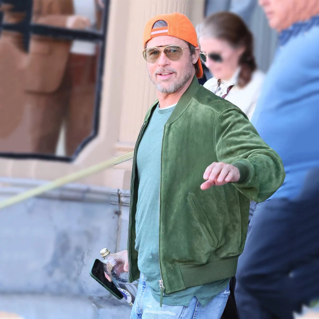 San Sebastian Film Festival Brad Pitt Jacket