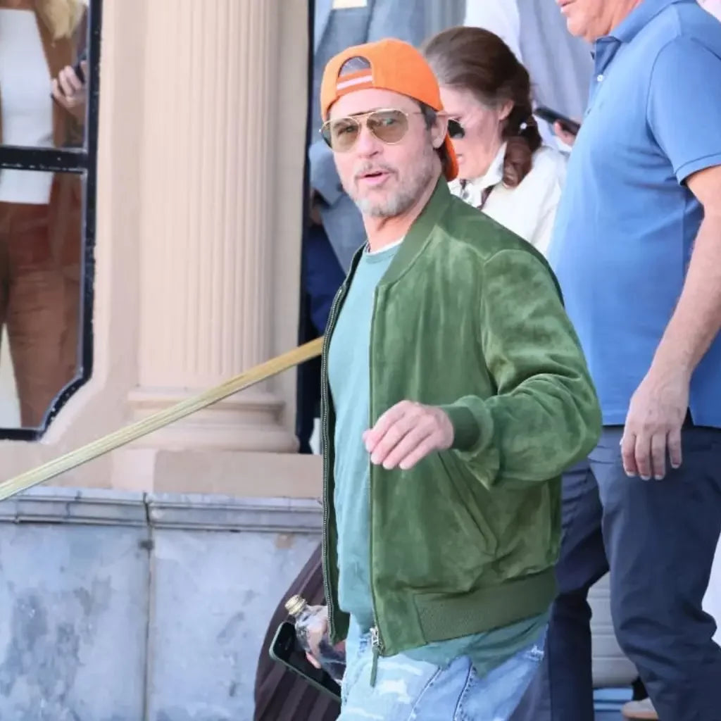 San Sebastian Film Festival Brad Pitt Jacket