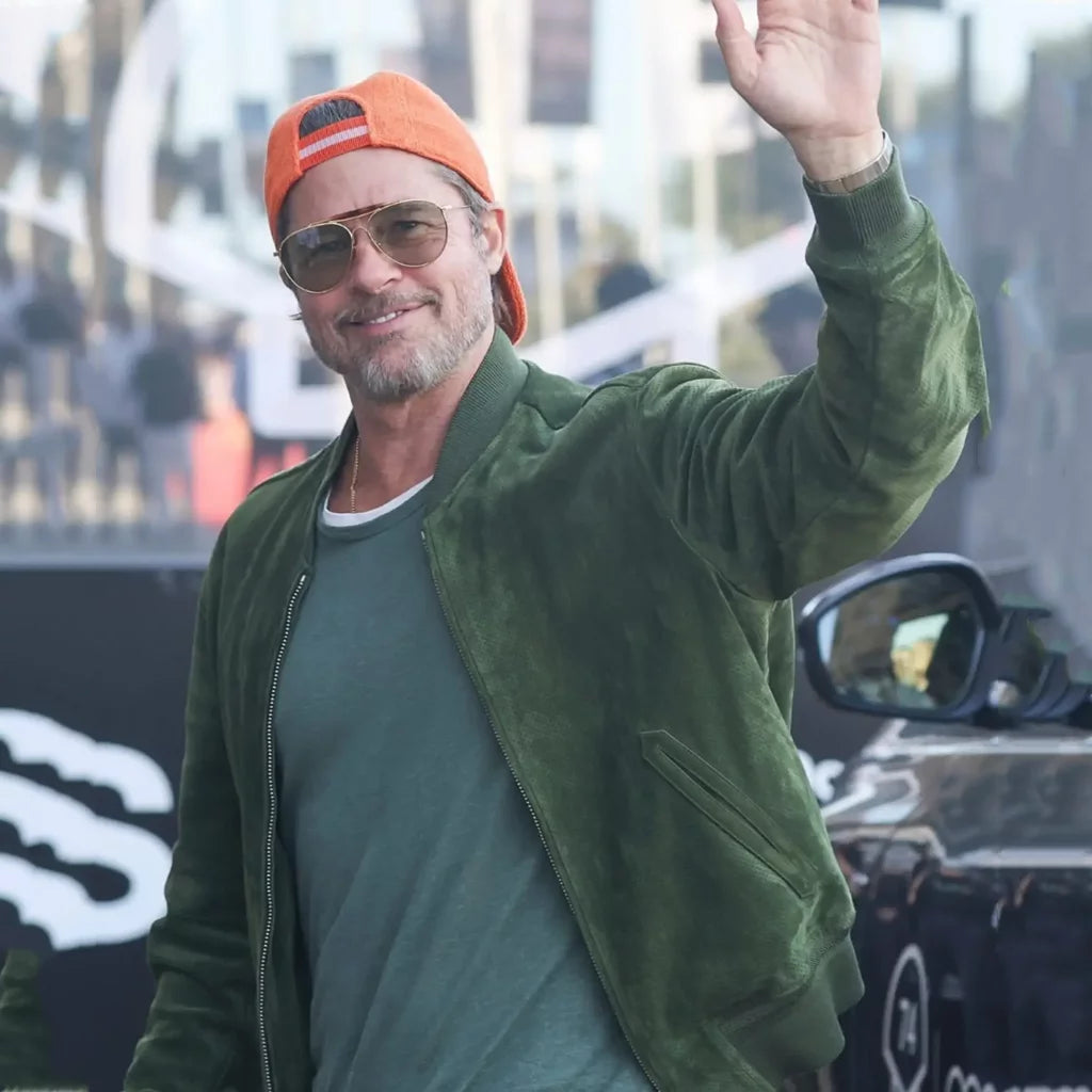 San Sebastian Film Festival Brad Pitt Jacket