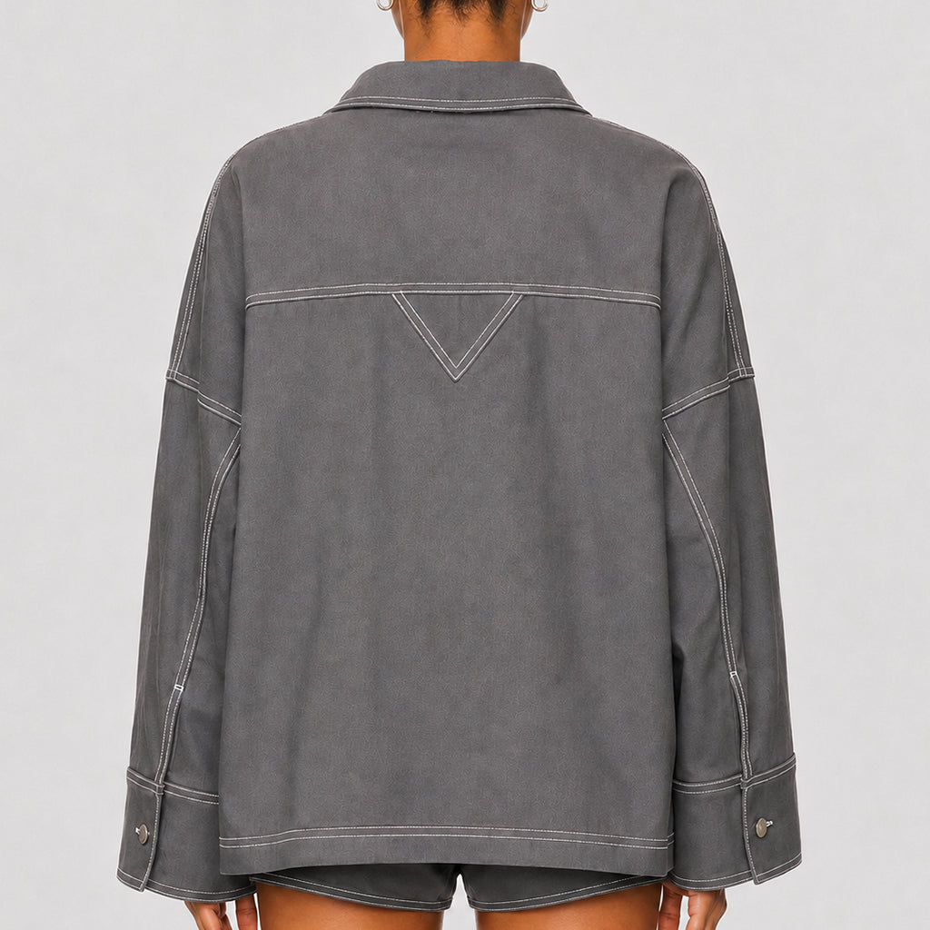 Denim Jacket – Indiana Fever 2026 Sophie Cunningham