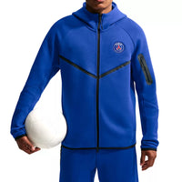 Paris Saint Germain Ferran Torres Jacket in Blue Fleece