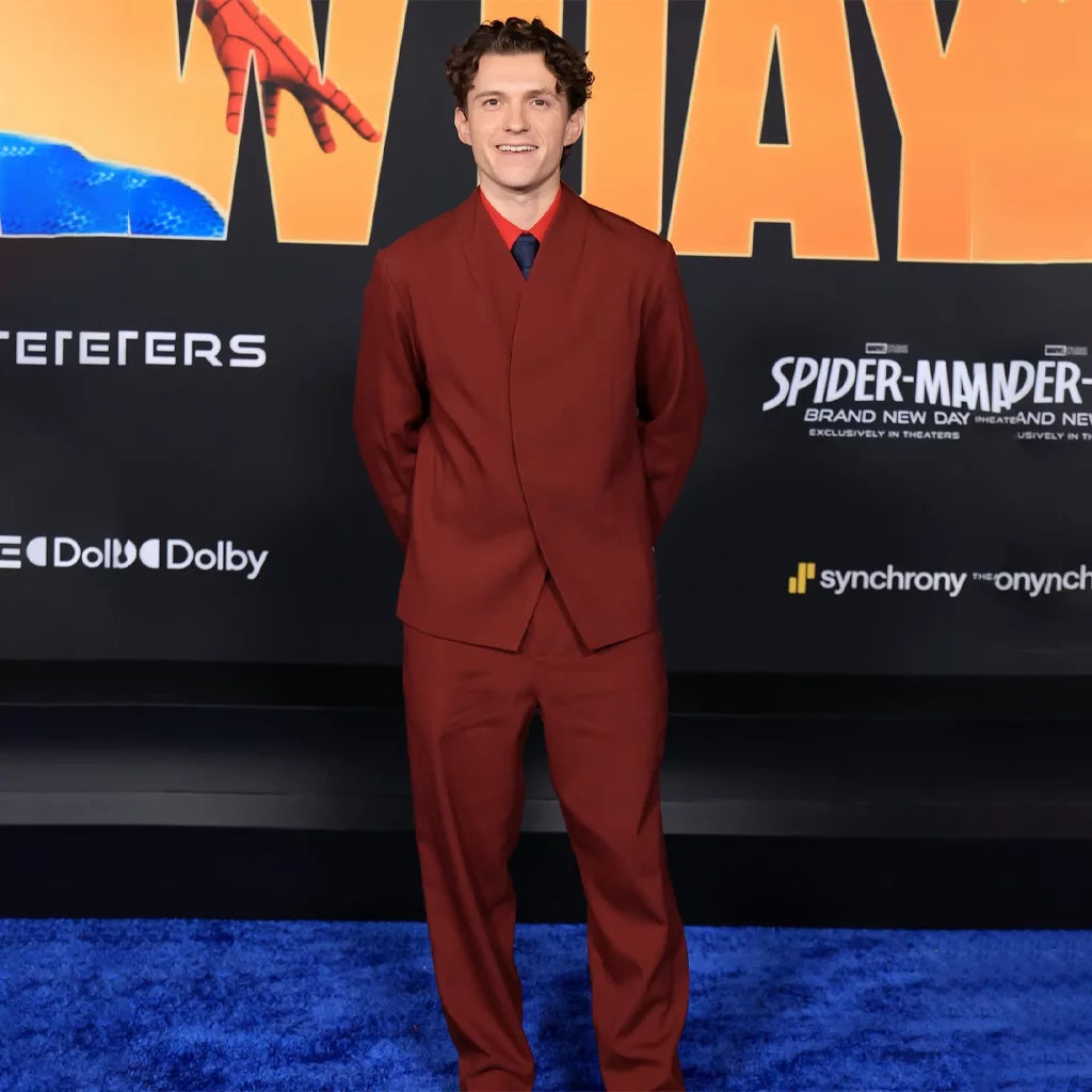 Maroon Suit – LA Premiere 2026 Tom Holland