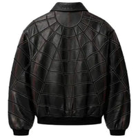 Spider-Man Zendaya Leather Jacket in Black