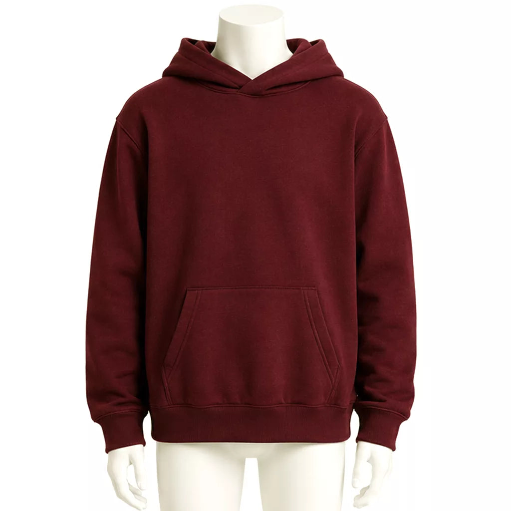 Spiderman Brand New Day Maroon Hoodie in Fleece