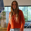 Sterling Point S01 Amélie Hoeferle Orange Fleece Jacket