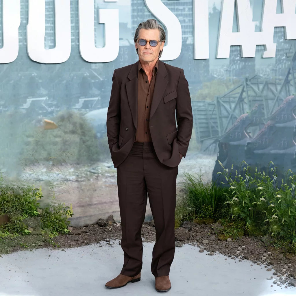 The Dog Stars Event Josh Brolin Brown Suit