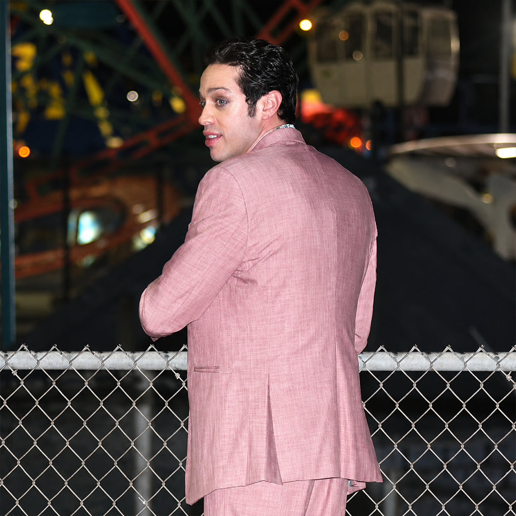 Tommy Karate Pete Davidson Pink Blazer