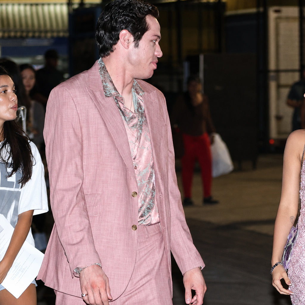 Tommy Karate Pete Davidson Pink Blazer