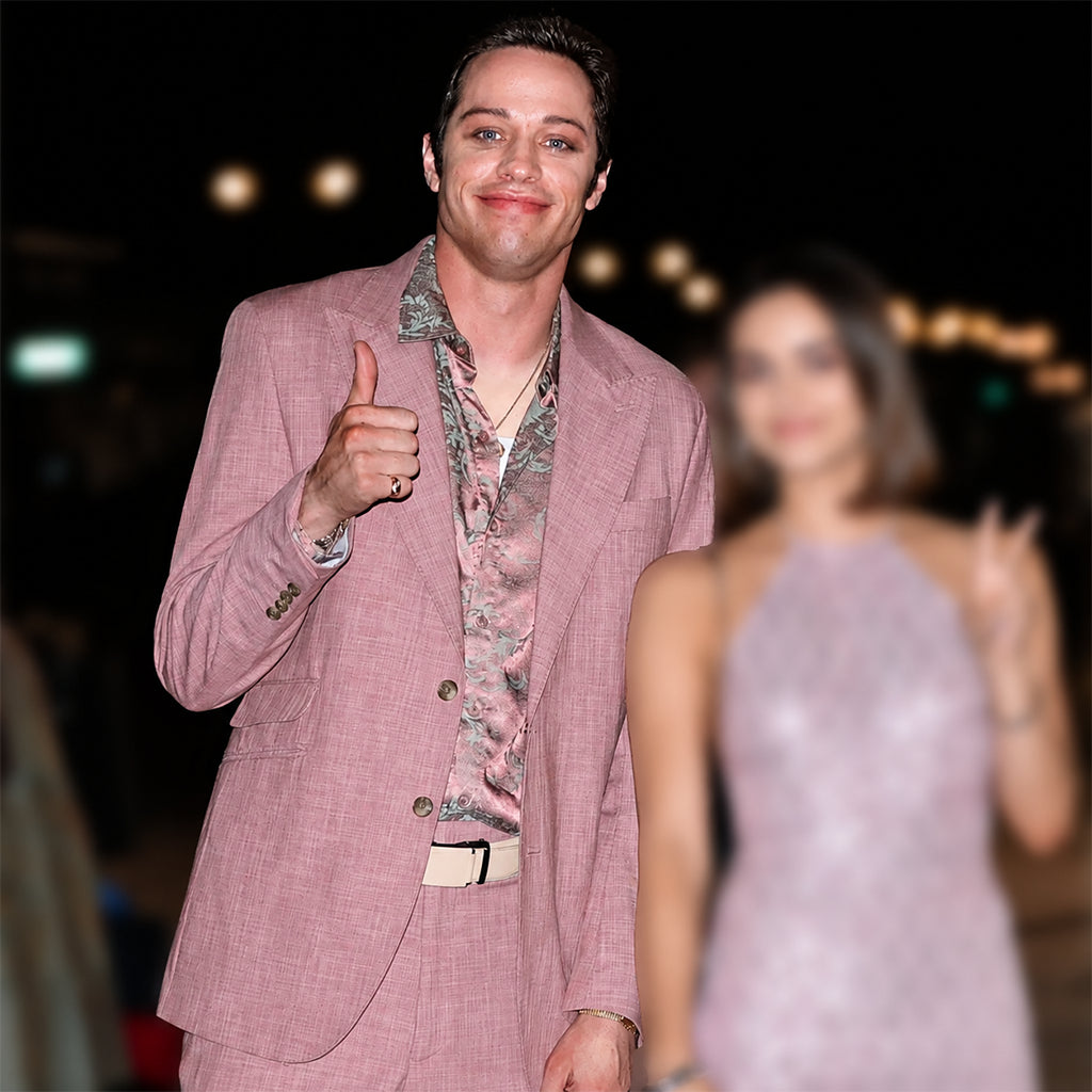 Tommy Karate Pete Davidson Pink Blazer