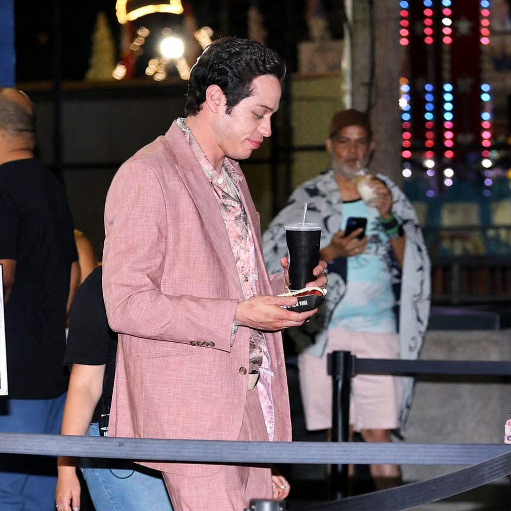 Tommy Karate Pete Davidson Pink Blazer