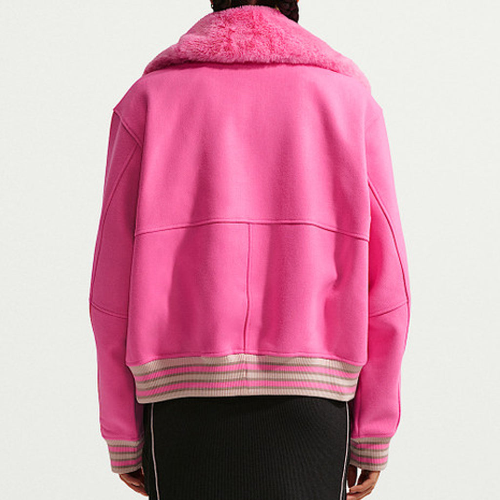US Open Final Naomi Osaka Pink Jacket