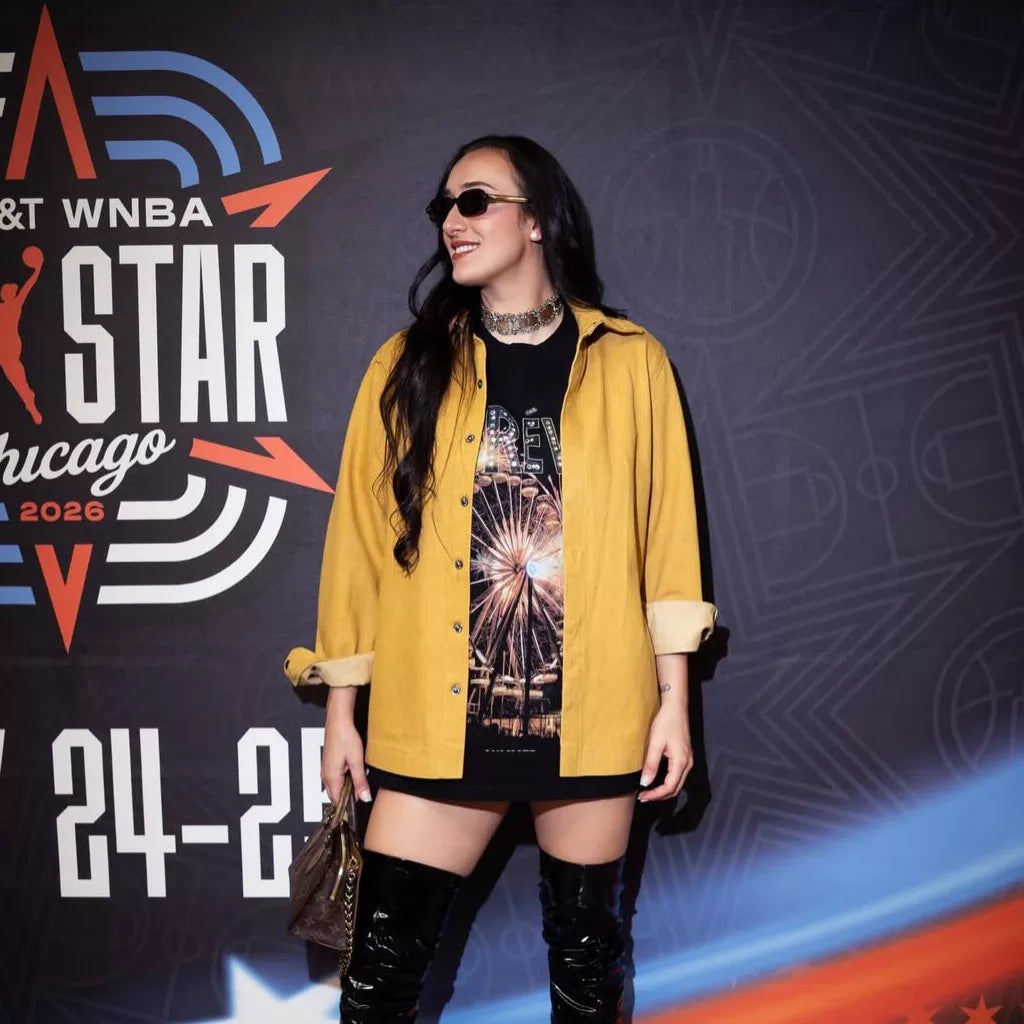 All-Star Weekend Marina Mabrey Mustard Jacket