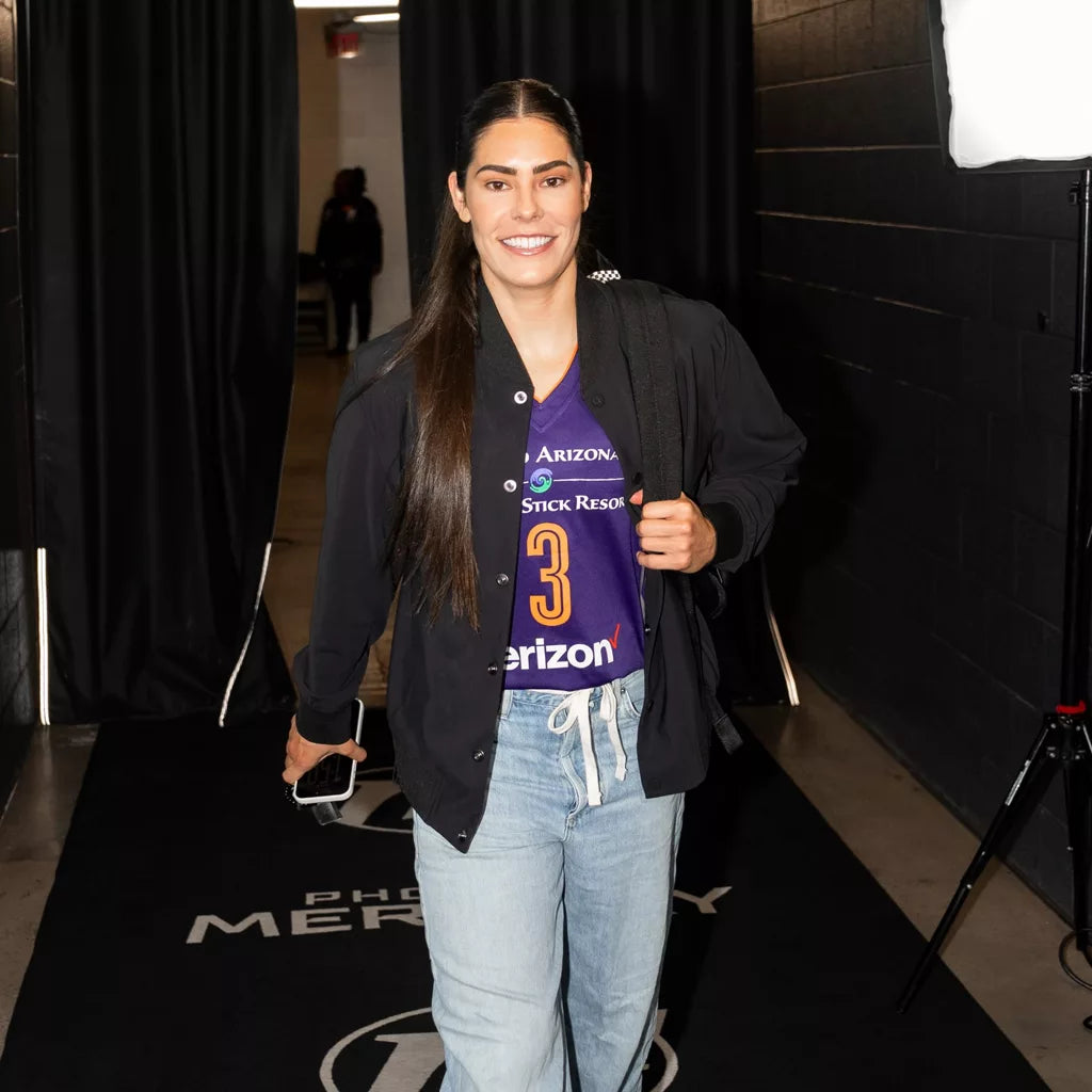 Star Guard Kelsey Plum 2026 Black Wool Jacket