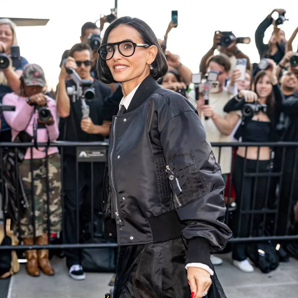 NY Fashion Week 2026 Demi Moore Jacket