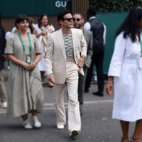 White Suit – Wimbledon 2026 Rami Malek
