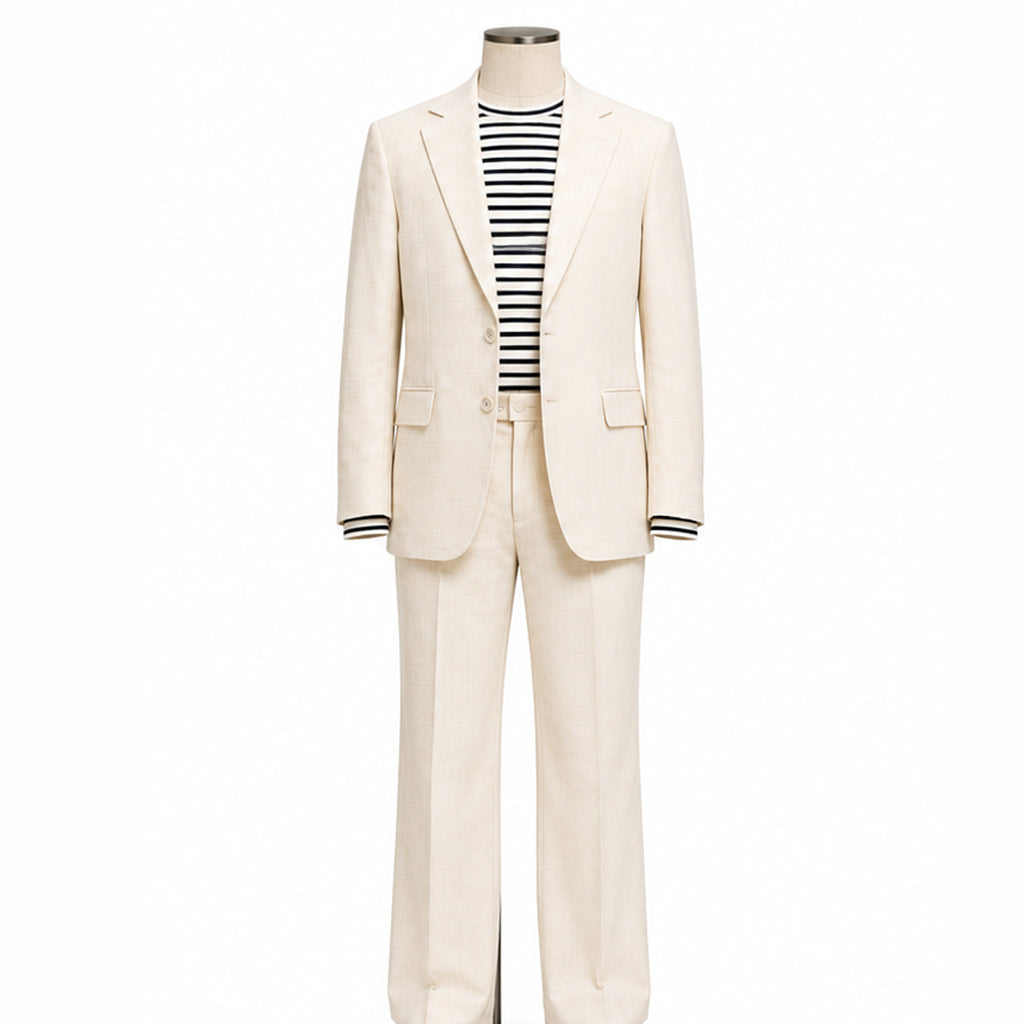 White Suit – Wimbledon 2026 Rami Malek