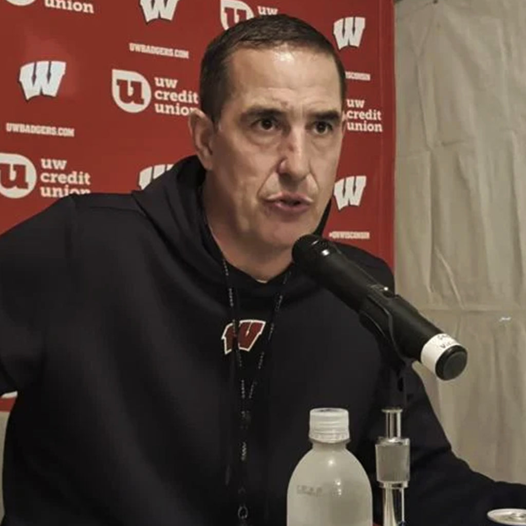 Wisconsin Badgers Luke Fickell Hoodie