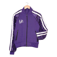 Korn Purple Tracksuit in Fleece