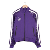 Korn Purple Tracksuit in Fleece